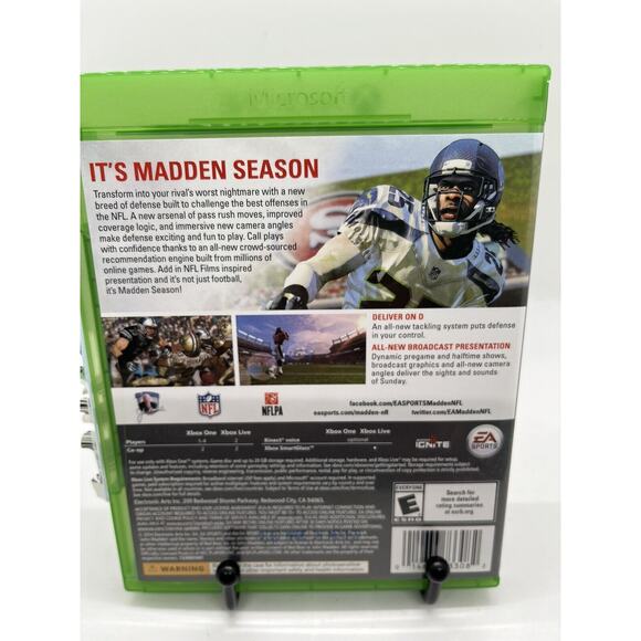 Madden NFL 15 (Microsoft Xbox One, 2014) Complete - Tested - Picture 2 of 6